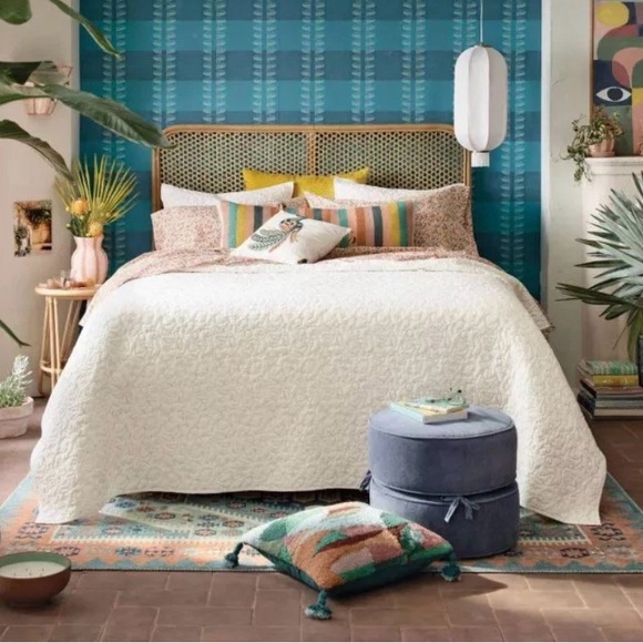 NWT Opalhouse x Jungalow Dove Stitched Quilt - Full/Queen - Picture 4 of 6